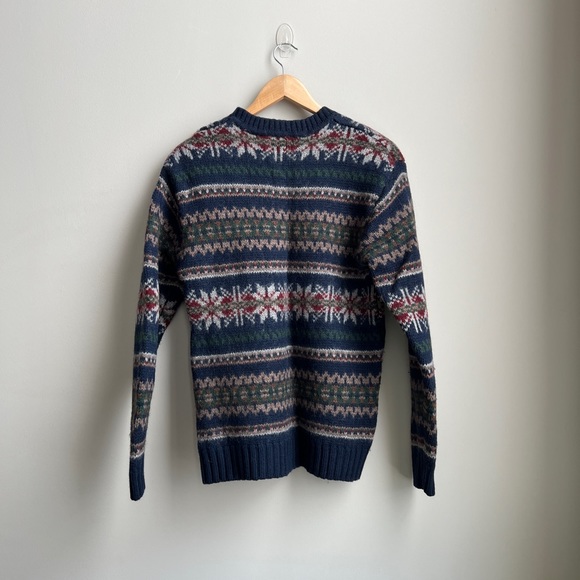 GAP vintage Wool Fair Isle Crewneck Sweater - Picture 3 of 6